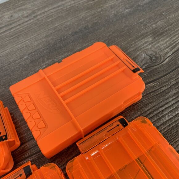 Nerf N-strike Elite 6 10 12 18 Round Magazine Magazines Lot Of 7 - Picture 5 of 8
